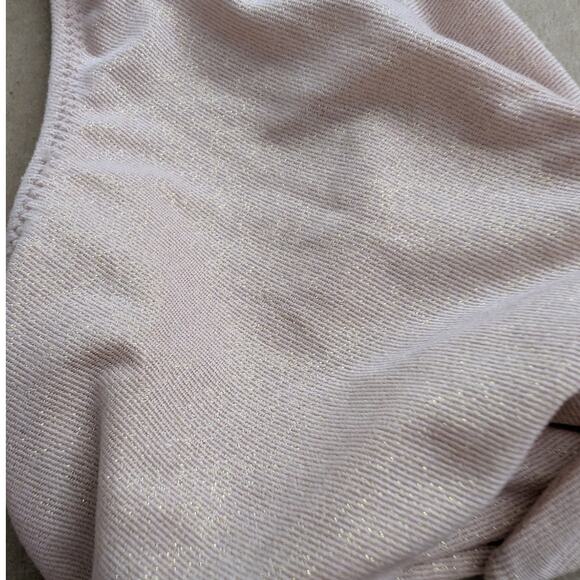 aerie pink shimmer bra top small - Picture 10 of 10